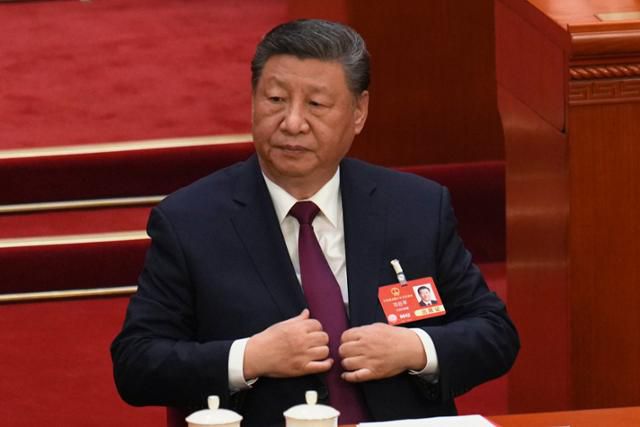 시진핑 중국 국가주석이 지난달 11일 베이징 인민대회당에서 열린 행사에 참석해 있다. 베이징=AP 연합뉴스