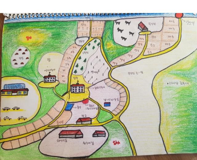 안종환씨가 직접 그린 부산 덕성원 내 시설 그림. 안씨는 이곳에서 무려 13년을 갇혀 있었다. 안종환씨 제공