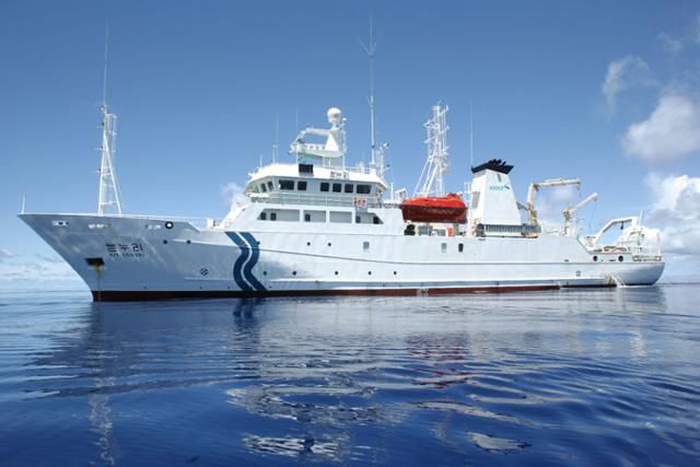 해양수산부 산하 한국해양과학기술원의 해양조사선 온누리호. 기술원 제공