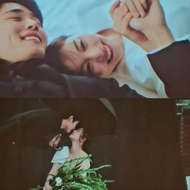 결혼식에서 공개된 에일리와 최시훈 부부의 영상.