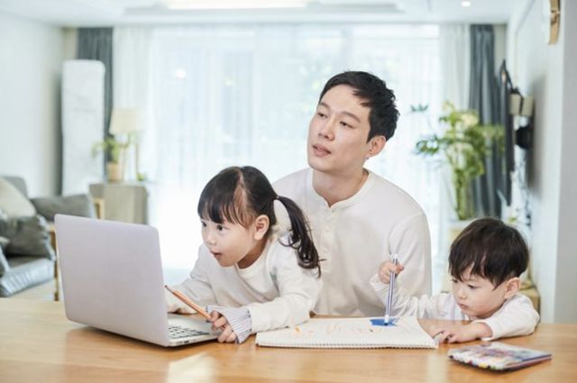 남성 육아휴직. 게티이미지뱅크
