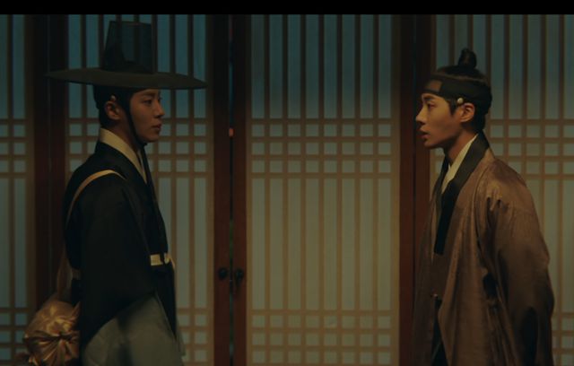 추영우는 드라마 '옥씨부인전'에서 천승휘와 성윤겸을 1인 2역으로 연기했다. JTBC 캡처