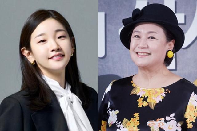 배우 박소담과 박원숙이 6촌 친척관계이라는 사실이 뒤늦게 알려지며 화제다. CJ ENM, KBS 제공