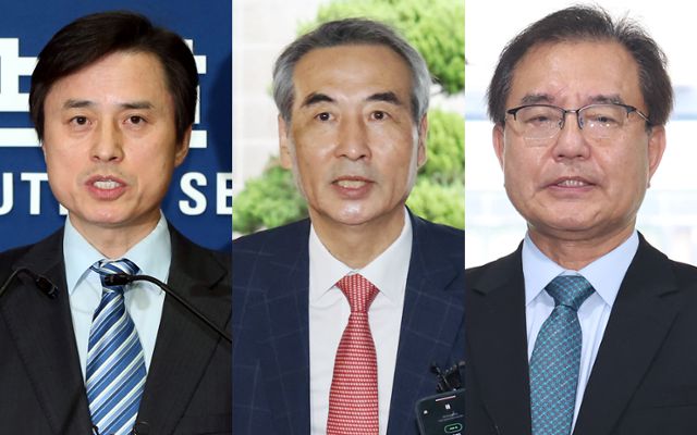 조은석 특별검사(왼쪽부터)가 014년 세월호 침몰사고 관련 최종 수사 결과를 발표하고 있다. 민중기 특별검사가 20일 오전 서울 서초구 사무실로 출근하며 취재진의 질문에 답하고 있다. 이명현 특별검사가 같은 날 오전 서울 서초구 사무실로 출근하며 취재진의 질문에 답하고 있다. 연합뉴스. 뉴스1.