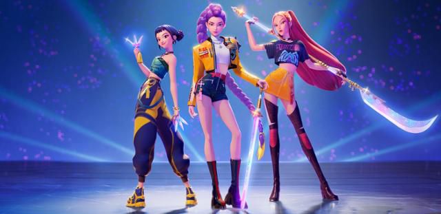 넷플릭스 애니메이션 영화 '케이팝 데몬 헌터스'. 넷플릭스 제공