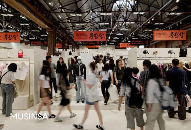 서울 성동구의 무신사 스토어 성수@대림창고. 무신사 제공