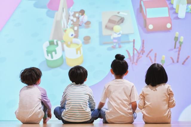 아이들에 대한 관심과 애정을 표현한 이미지 사진. 게티이미지뱅크