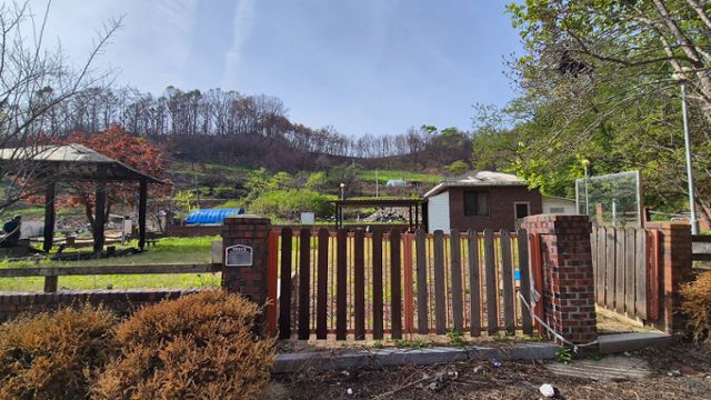 안동시 길안면 대곡2리 모티마을에 위치한 한 주택 모습. 강석구씨는 이 집을 살 예정이라고 했다. 안동=김나연 기자