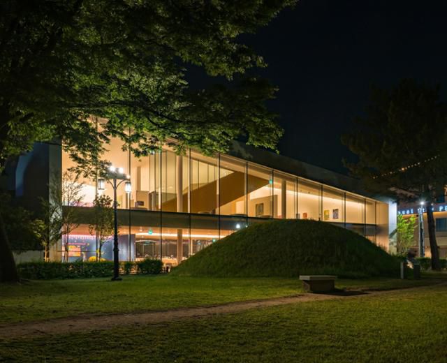 경북 경주시 오아르미술관 전경. 오아르미술관 홈페이지 캡처.