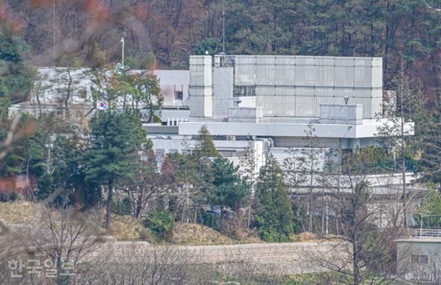 4월 7일 서울 용산구 한남동 관저 모습. 최주연 기자