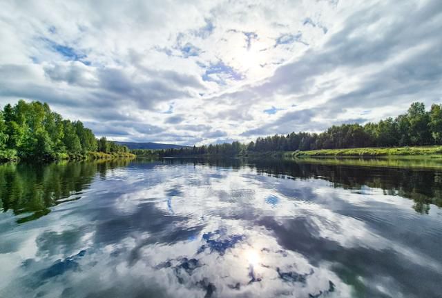 핀란드 라플란드 키틸라 오우나스강.