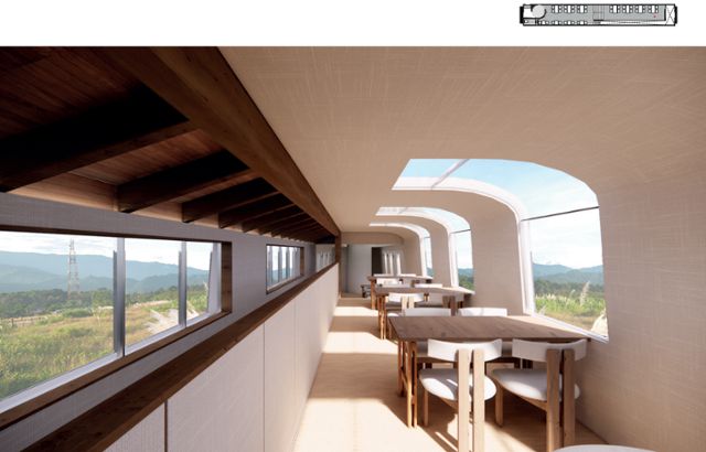 식당 개념도. 코레일 제공