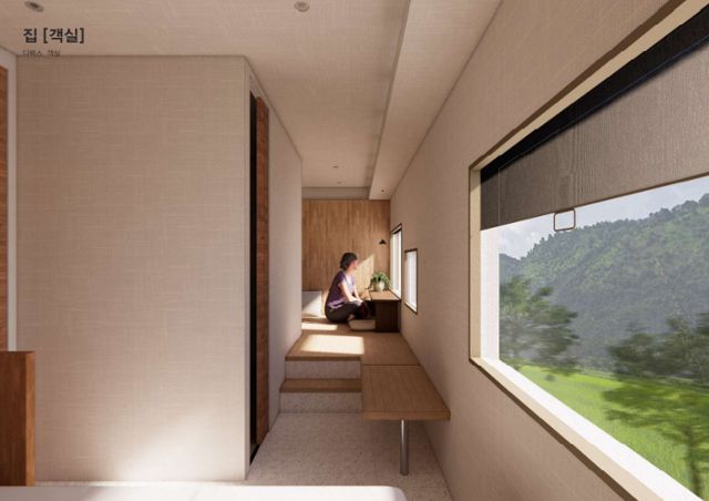 디럭스 객실 개념도. 코레일 제공