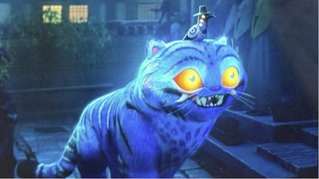 넷플릭스 애니메이션 '케이팝 데몬 헌터스' 속 캐릭터 더피(호랑이)와 서씨(까치). 넷플릭스 제공