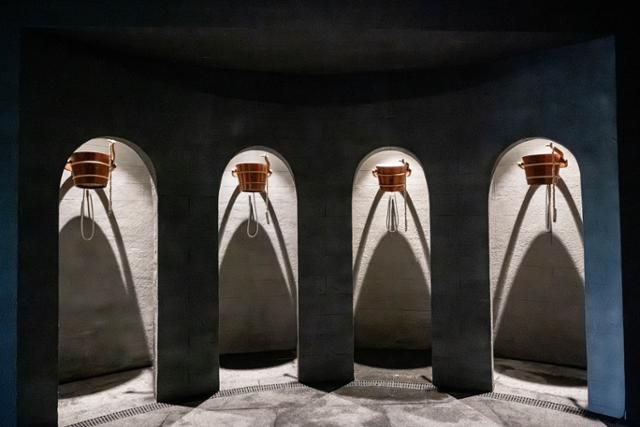 보문관광단지 소노캄 경주 수영장의 부대시설이 차분한 외관을 보이고 있다. 경주=이한호 기자