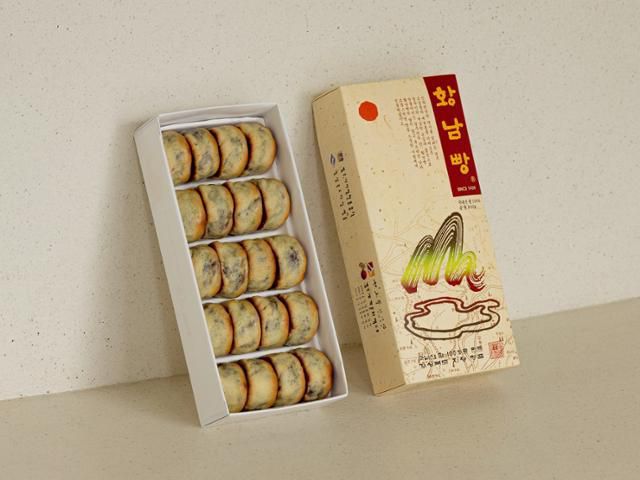 APEC 공식회의 참석자 등에게 제공될 황남빵. 경북도 제공