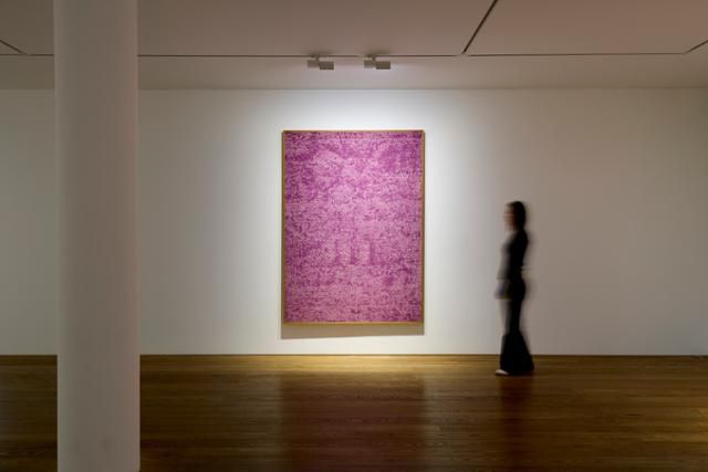 김환기가 1971년에 그린 전면 점화 '무제'. 페이스갤러리 서울 제공