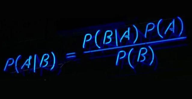 통계학에서의 중요 이론인 '베이즈 정리'. BBC