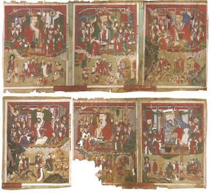 2020년 환수한 신흥사 시왕도 6점. 신흥사 제공