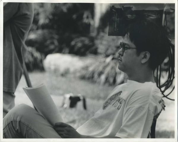 촬영장에서의 이훈 감독 모습. 한국영상자료원 제공