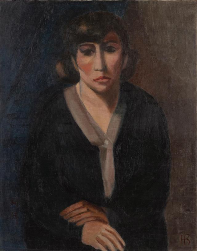 나혜석의 대표작 '자화상'. 수원시립미술관 소장