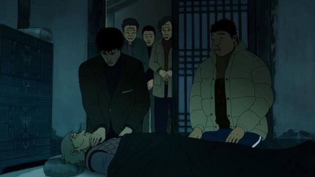 연상호 감독은 두 번째 장편 애니메이션 '사이비'에서 5개 단역의 목소리 연기를 했다. NEW 제공