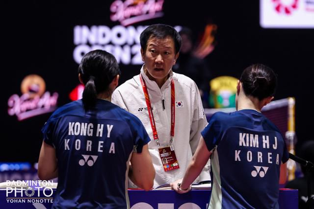 박주봉 배드민턴 대표팀 감독. 대한 배드민턴협회 제공