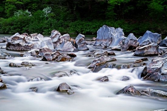 청송 신성계곡 내 백석탄 풍경.[청송군 제공]