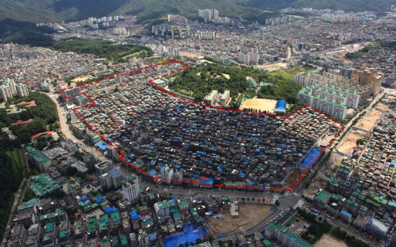 성남 2단계 공공 재개발 신흥2 구역 개발 전 모습 [LH 제공]