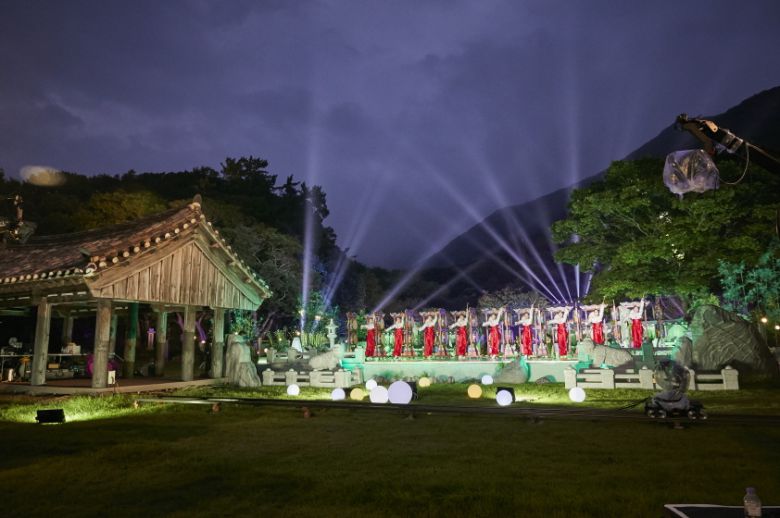 운림산방 실경공연