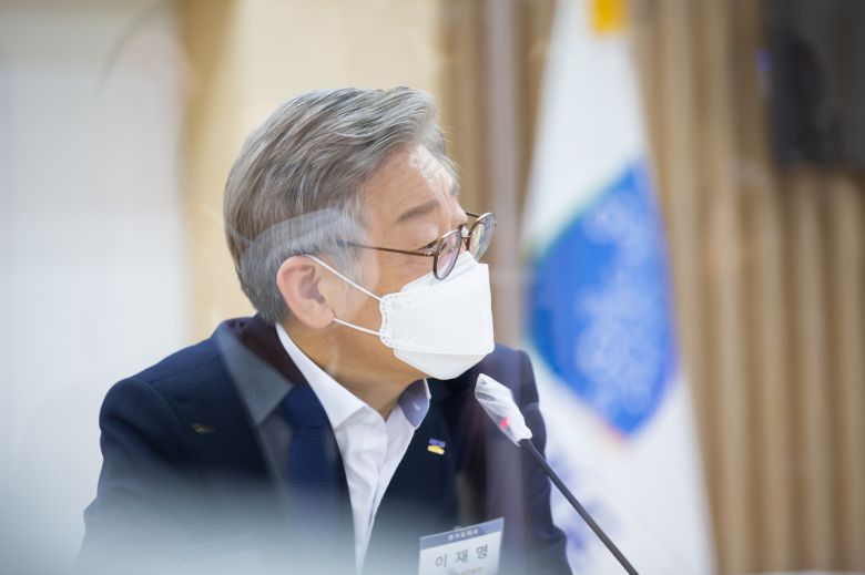 이재명 경기도지사.