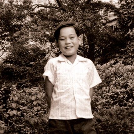 어린시절 이건희 회장 [삼성전자 제공]