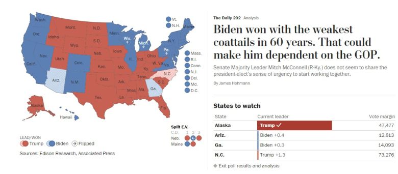 [워싱턴 포스트 홈페이지 캡처]