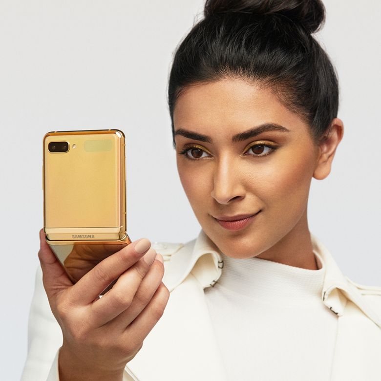 갤럭시Z플립 LTE 미러골드