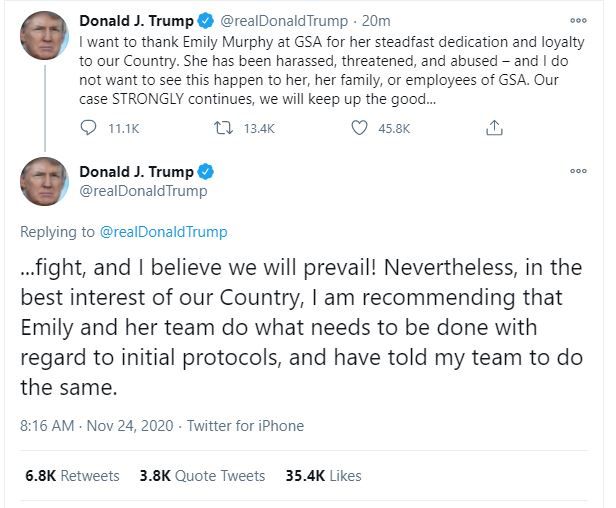 [트럼프 트위터 캡쳐]