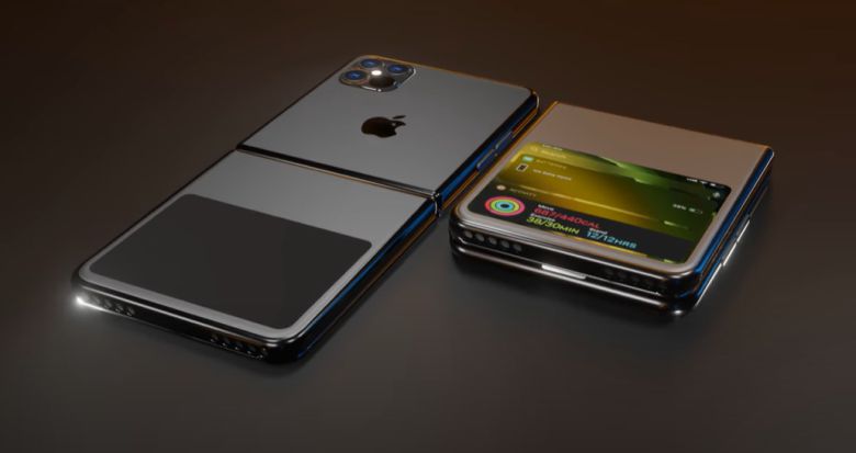 애플 폴더블 아이폰 예상 이미지 [출처=유튜브 채널 ‘iOS 베타뉴스’]
