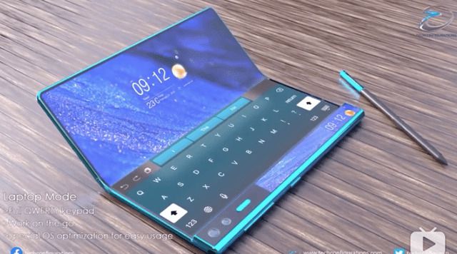 화웨이 메이트X2 예상 이미지. [출처=로스영 트위터]