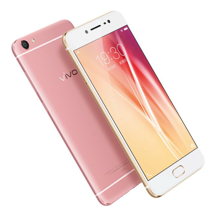 아이폰6와 유사성 논란을 빚은 비보 X7.