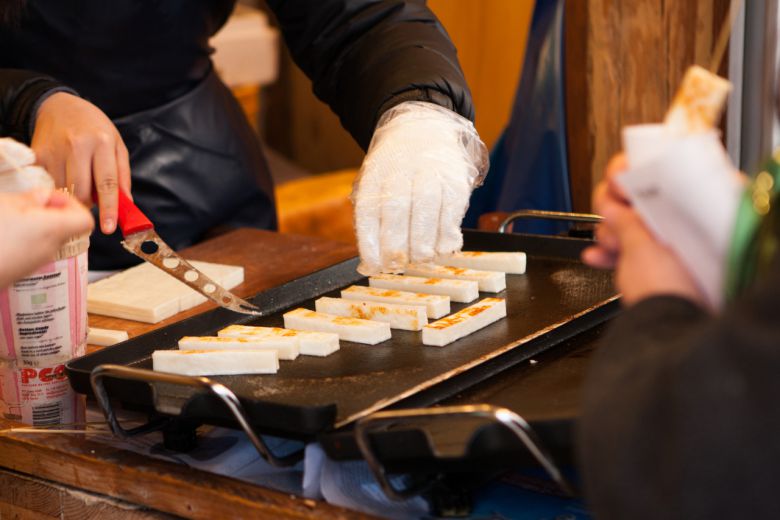임실치즈테마파크, 구워먹는 치즈 시식 체험