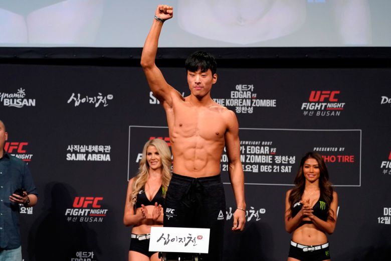 UFC 페더급 파이터 최승우 [UFC 제공]