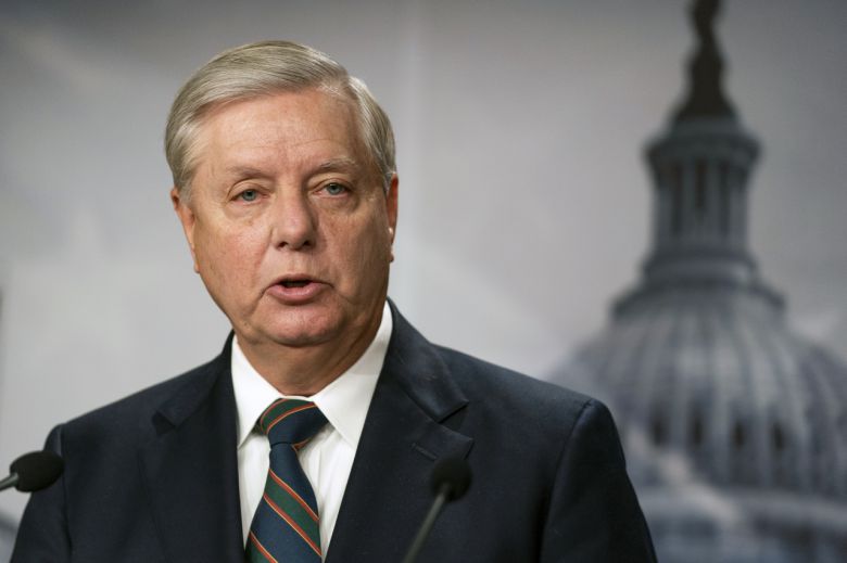 트럼프 대통령의 최측근으로 알려진 린지 그레이엄 상원의원(사우스캐롤라이나). [AP]