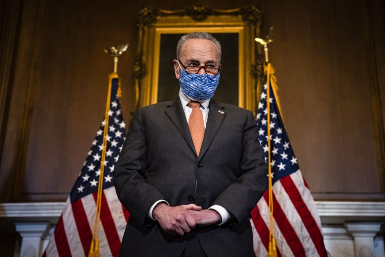 척 슈머 민주당 상원 원내대표. [EPA]