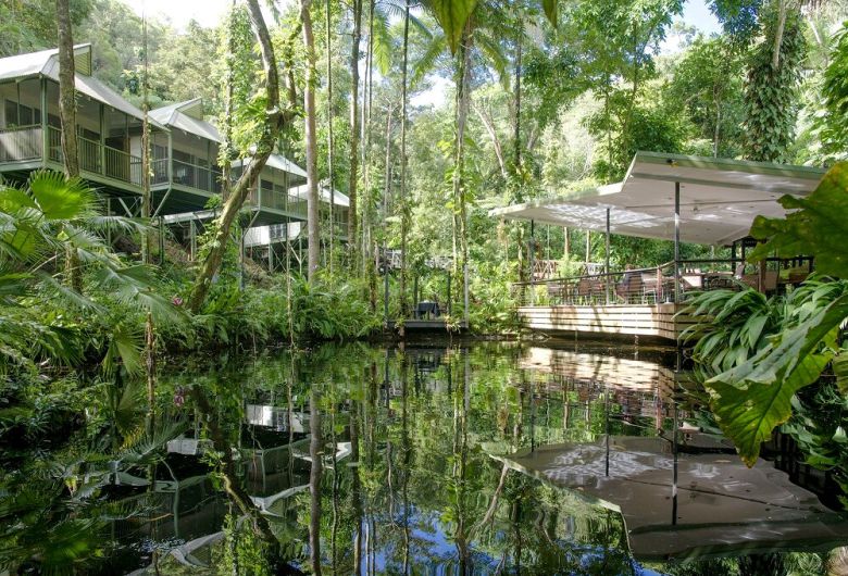 호주 데인트리 자연 속 숙소.