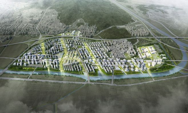 인천 계양신도시 조감도. [국토교통부 제공]