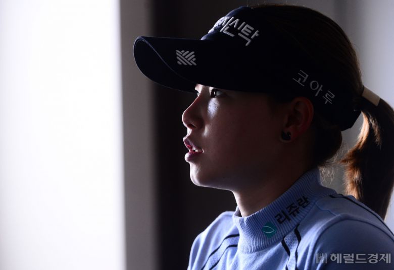 임희정이 올시즌 자신의 포부에 대해 설명하고 있다. 박해묵 기자