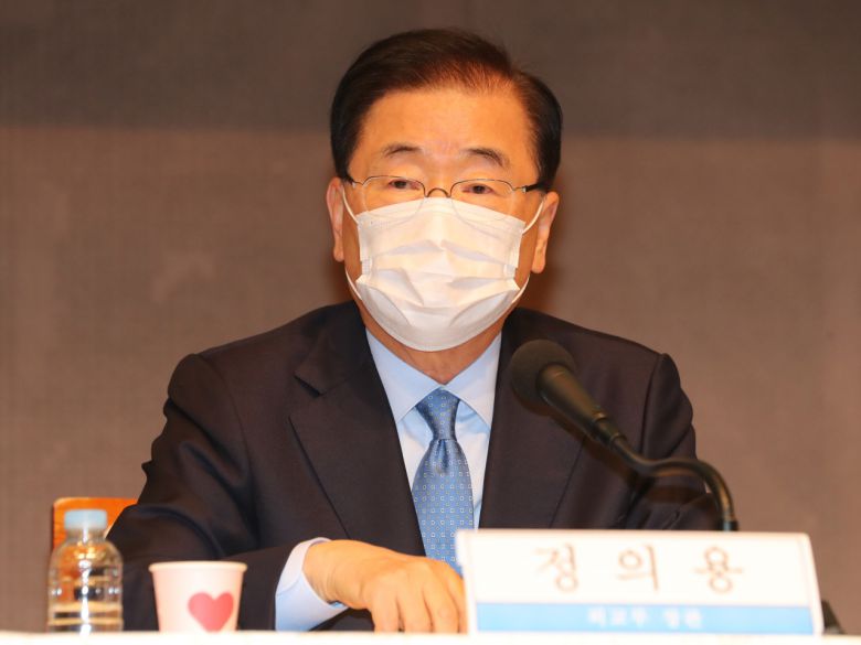 정의용 외교부 장관 [연합]