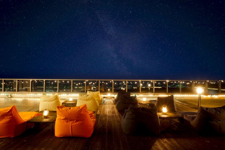 한라산 남쪽 중산간 숲속에 한라병원이 건립한 제주 WE호텔 별빛기행 프로그램