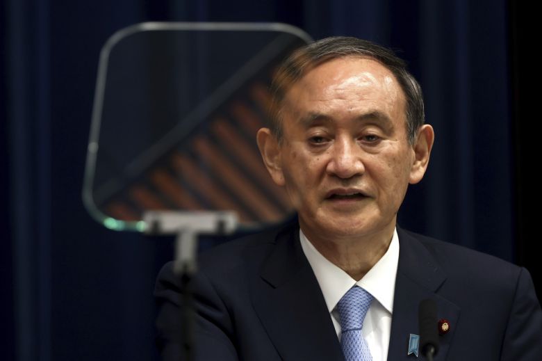 스가 요시히데(菅義偉) 일본 총리. [AP]