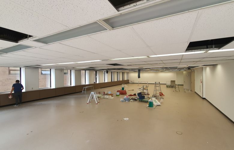 지난 20일 윤석열 전 검찰총장의 대선 캠프로 알려진 광화문 한 사무실 모습. [연합]