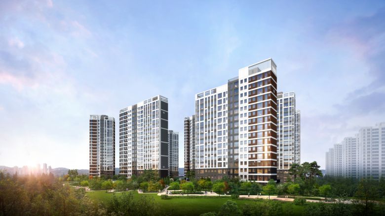 파주 운정신도시 중흥S-클래스 2차 A11블록 에듀하이 투시도 [중흥그룹 중흥토건 제공]